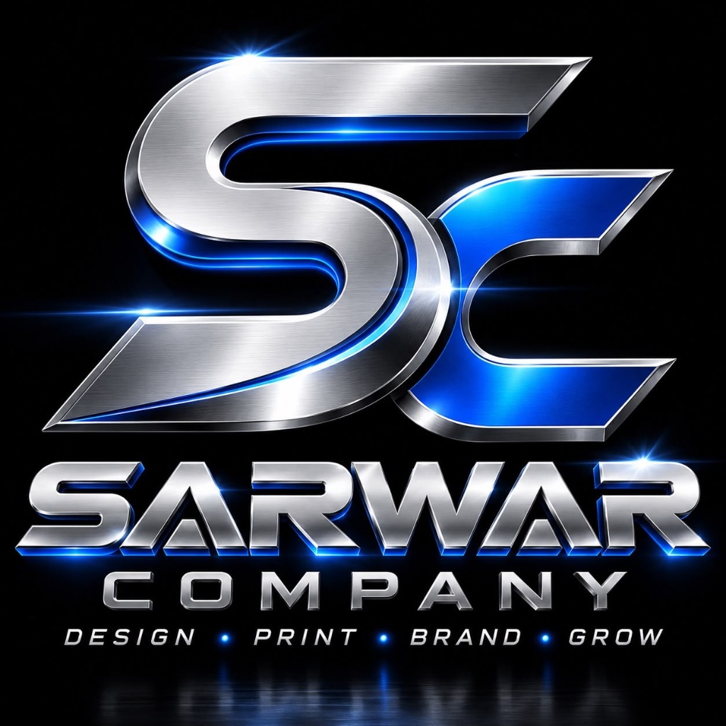 SARWAR COMPANY Chrome Emblem
